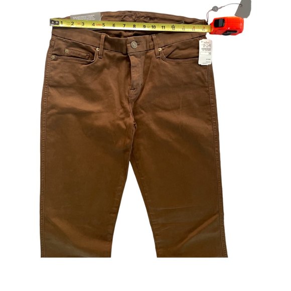 NWT 7 For All Mankind Brown Kylie Slim & Sexy Supermodel Boot Cut Jeans Size 30 - Picture 4 of 7